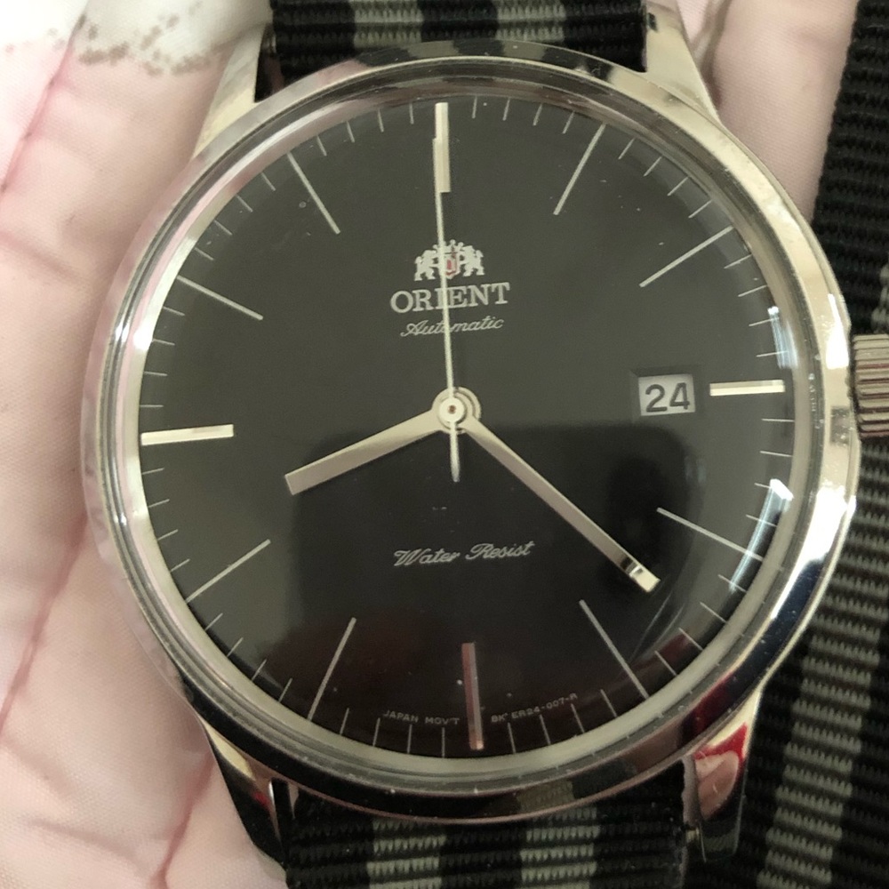 Orient Men’s Strap Automatic Watch